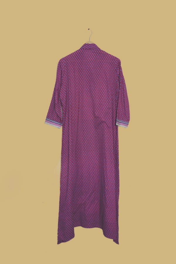Patchwork Harmony Printed Ethnic Kurti
