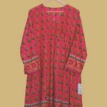 Pink Rajasthani-Inspired Printed Kurti