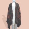 Rangrez – Festive Maroon & Black Ajrak Shawl