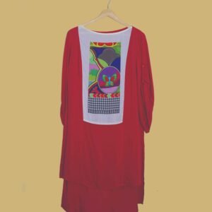 Abstract Butterfly Kurti Women