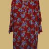 Red Floral Kurti – Bold, Bright & Beautiful
