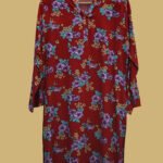 Red Floral Kurti – Bold, Bright & Beautiful