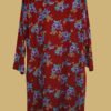 Red Floral Kurti – Bold, Bright & Beautiful