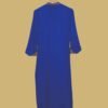 Royal Blue Printed Kurti with Ethnic Motif