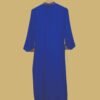 Royal Blue Printed Kurti with Ethnic Motif