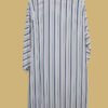 White & Blue Striped Kurti for Effortless Everyday Style