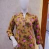 Beige Floral Printed Lawn 2-Piece – Casual Chic