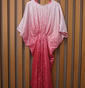 party wear kaftan front view