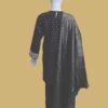 Classic Black Mirror Embellished Kurti Set