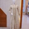 Embroidered Long Frock-Style Maxi
