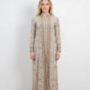 Embroidered Long Frock-Style Maxi