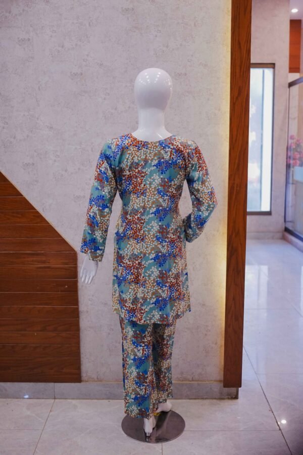 Floral Mist Printed Kurta Set