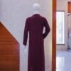 Maroon Embellished Front-Open Co-Ord Set