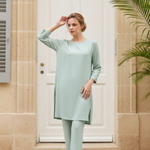 Mint Green Minimal Co-Ord Set