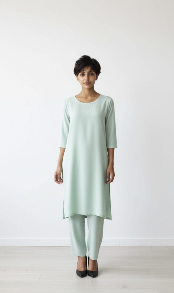 Mint Green Minimal Co-Ord Set