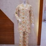 Off-White Floral 2-Piece Lawn Suit – Soft Elegance