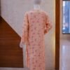 Rose Pink 2-Piece Suit with Peach Floral Coat