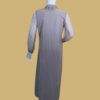 Smoky Grey Embellished Long Frock