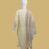 Soft Yellow Printed Lawn Suit with Beige Dupatta