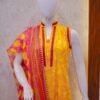 Sunset Flame – Bold Yellow & Pink 2-Piece Set