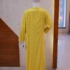 Sunshine Yellow 2-Piece Set with White Printed Coat