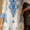 Azure Grace Silk Outfit