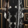 Black Luxe with Ivory Embroidery