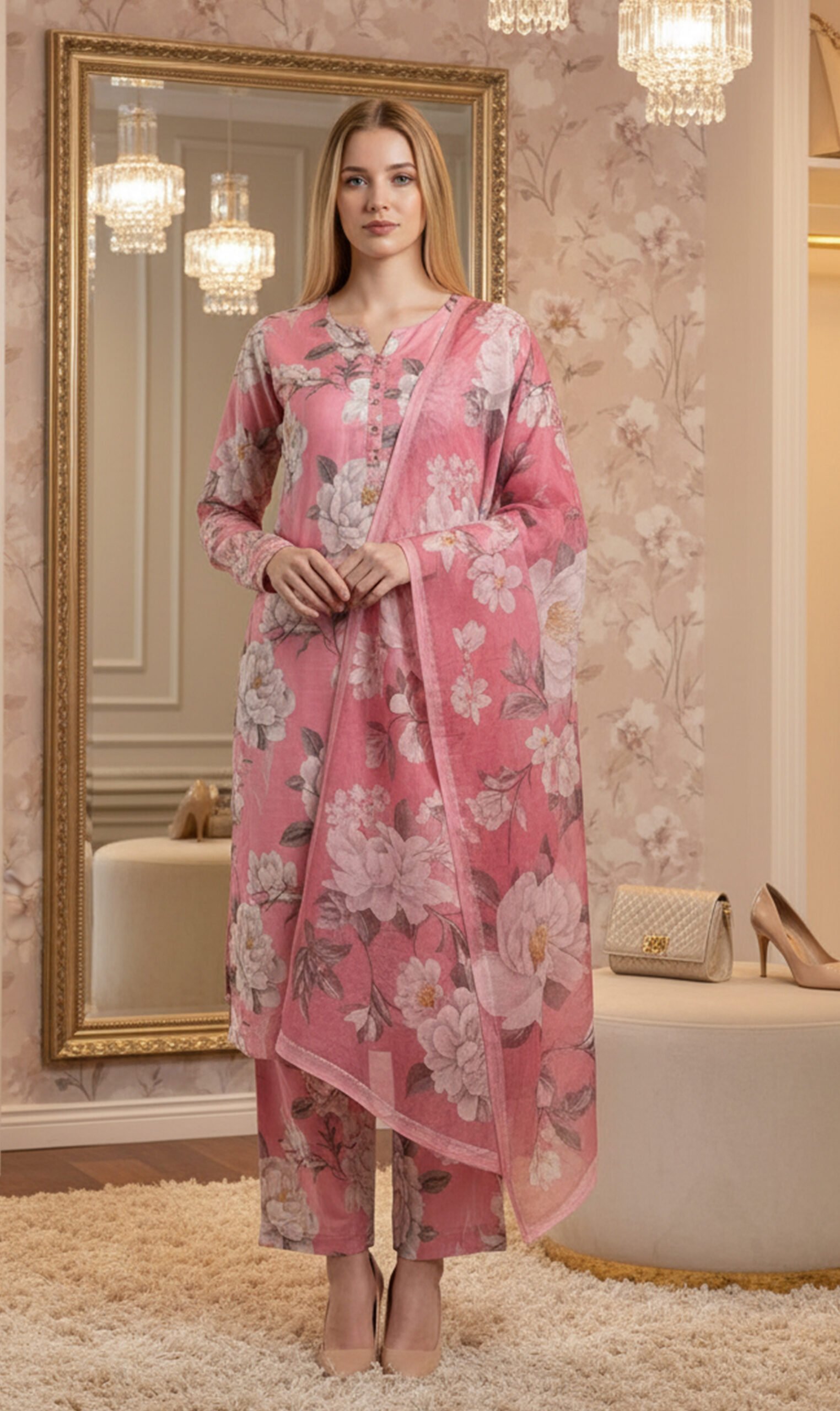 Blush Bloom in Soft Florals