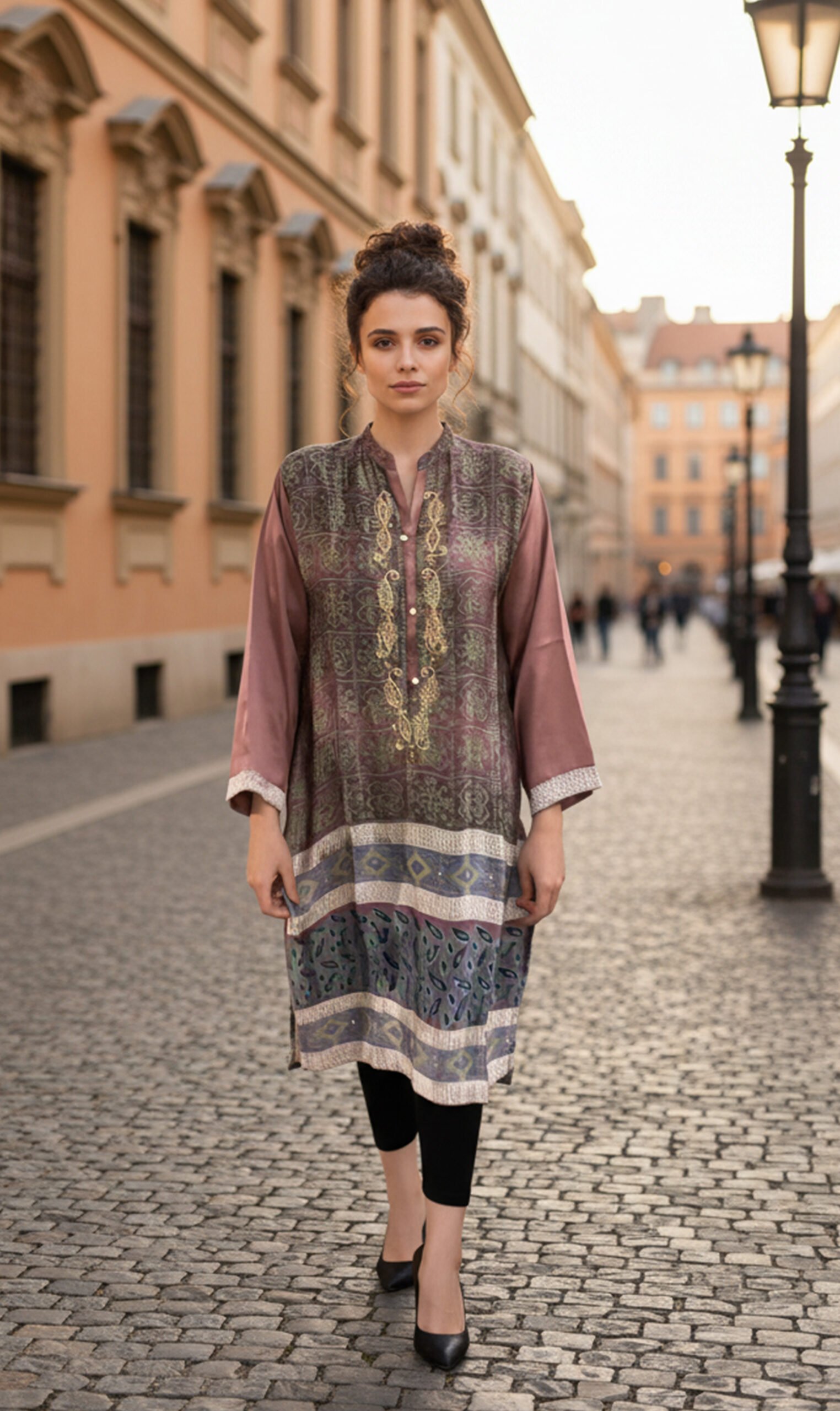 Desert Mauve Printed