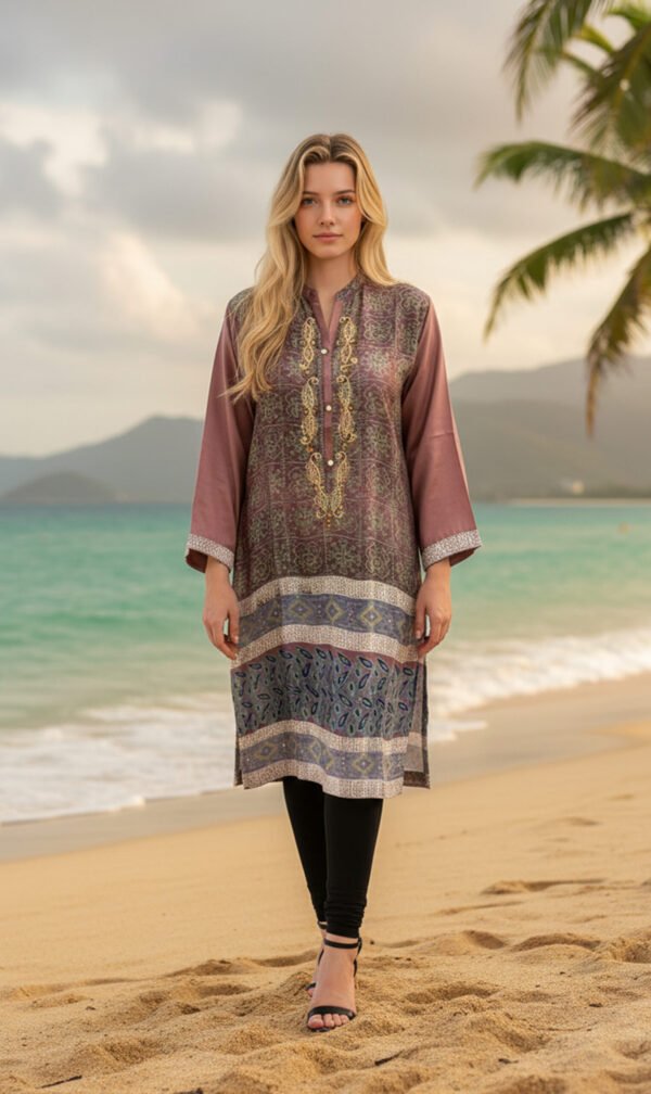 Desert Mauve Printed