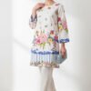 Elegance in Bloom White Floral Ensemble