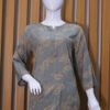 Elegant Leaf Print Kurta Set