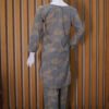 Elegant Leaf Print Kurta Set