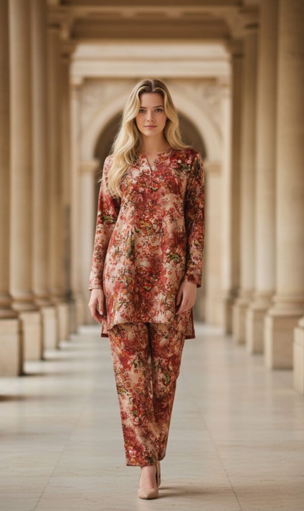 Floral Classic Rust Ensemble