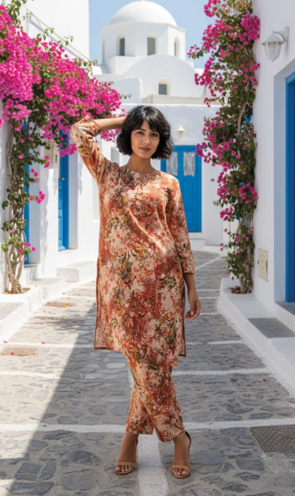Floral Classic Rust Ensemble