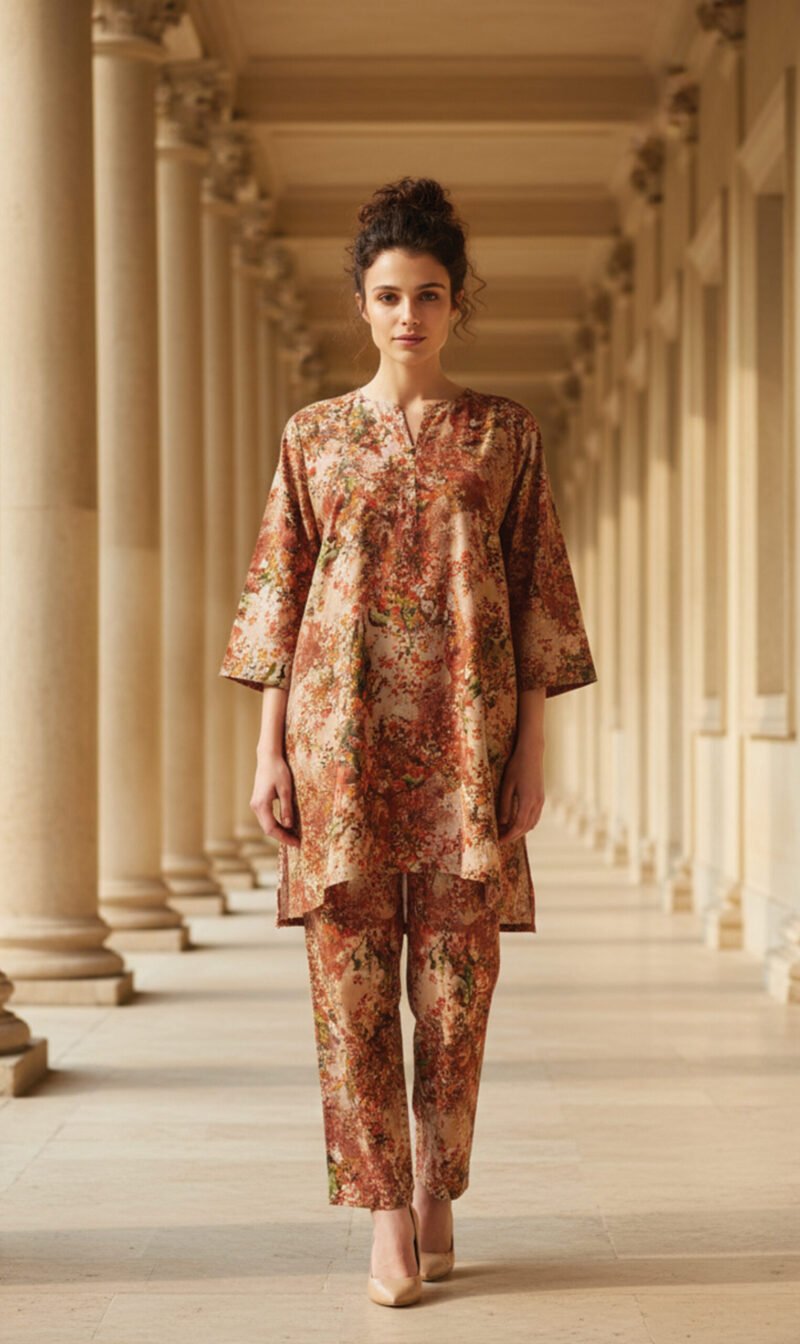 Floral Classic Rust Ensemble