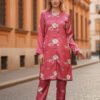 Floral Elegance in Deep Pink