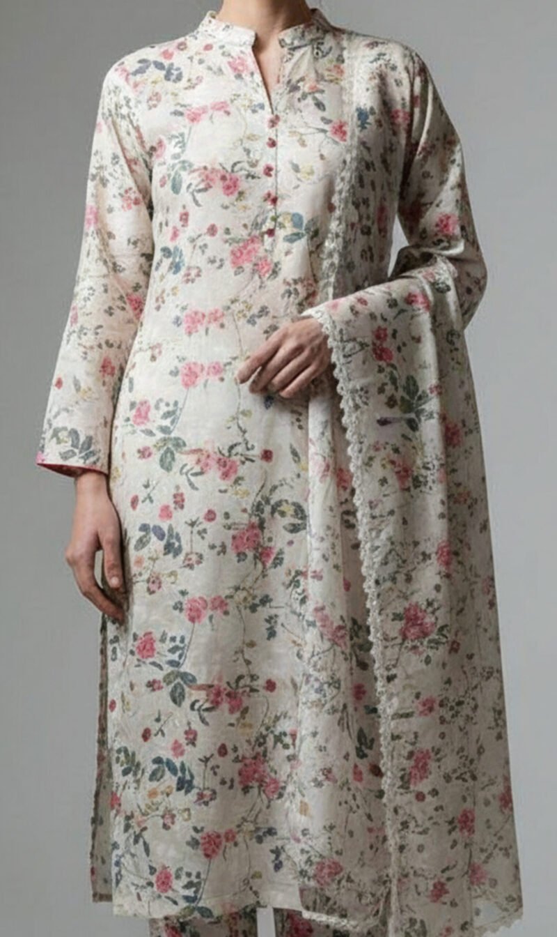 Ivory Garden in Bloom