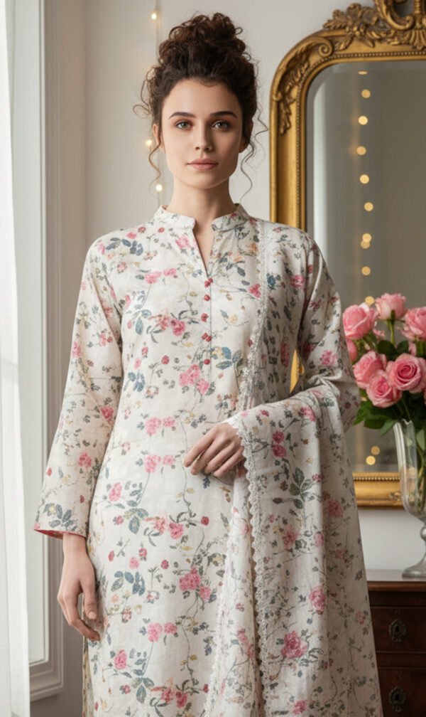 Ivory Garden in Bloom