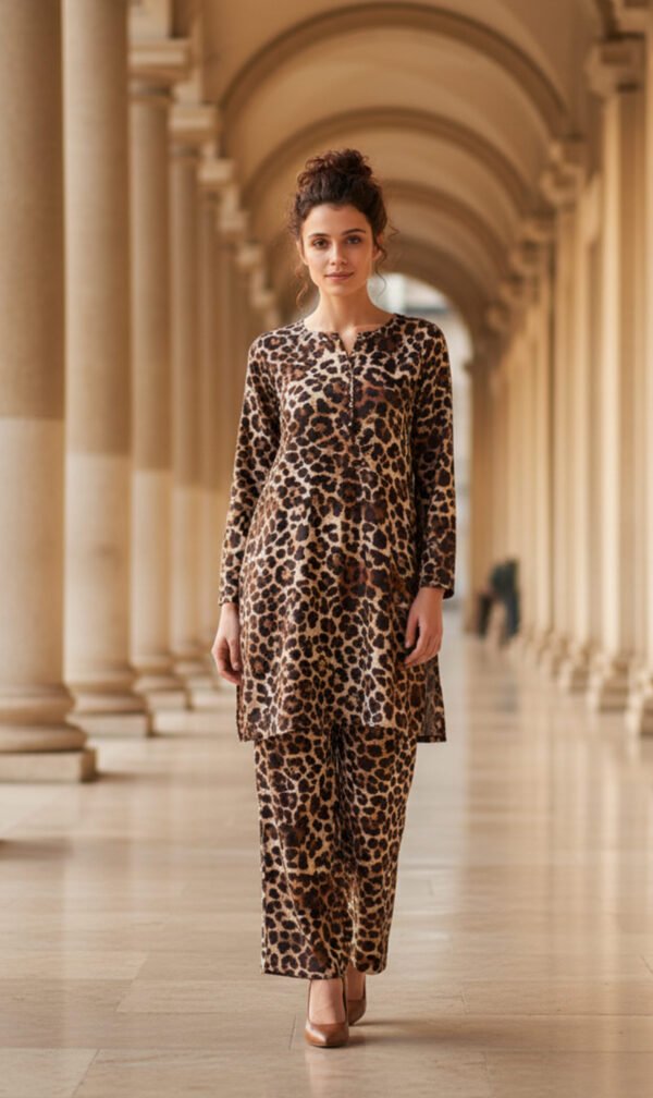 Leopard Luxe Tunic