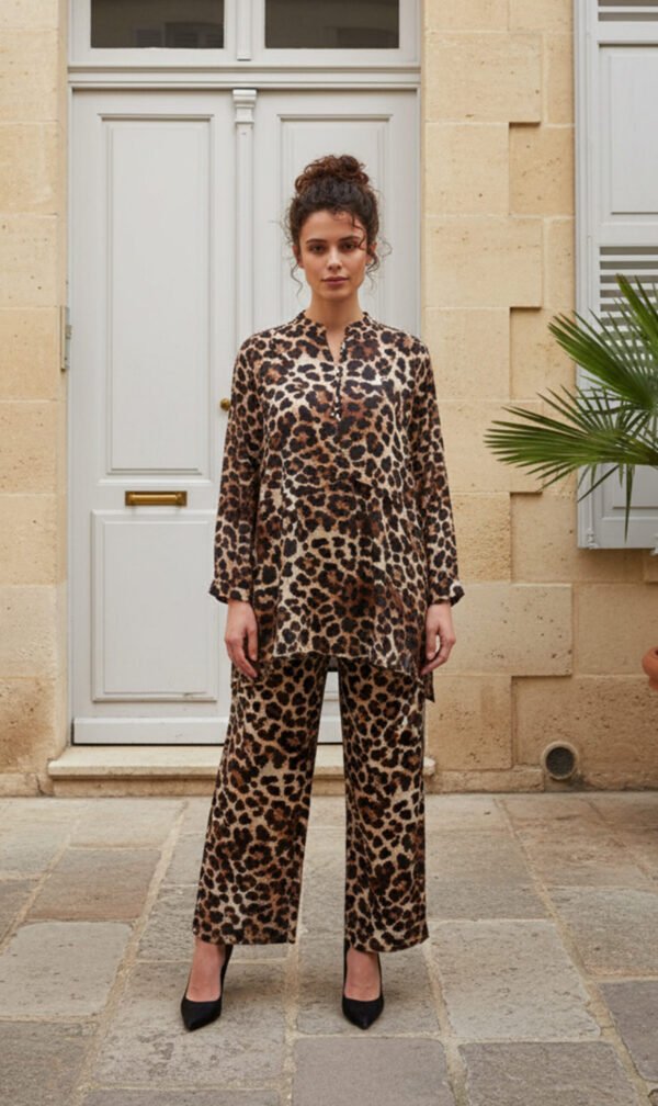 Leopard Luxe Tunic