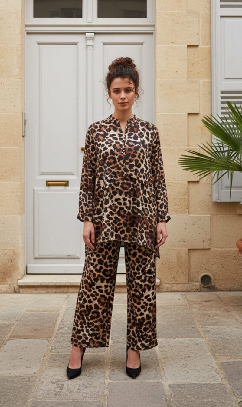Leopard Luxe Tunic