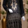Midnight Gold Embroidered Tunic
