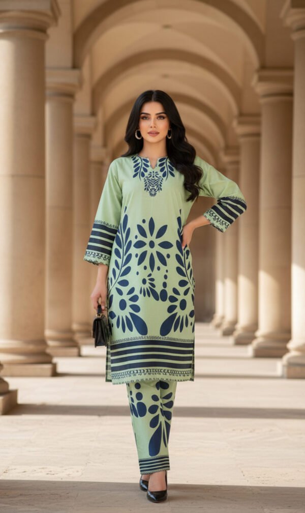 Mint Grace Modern Botanical Charm