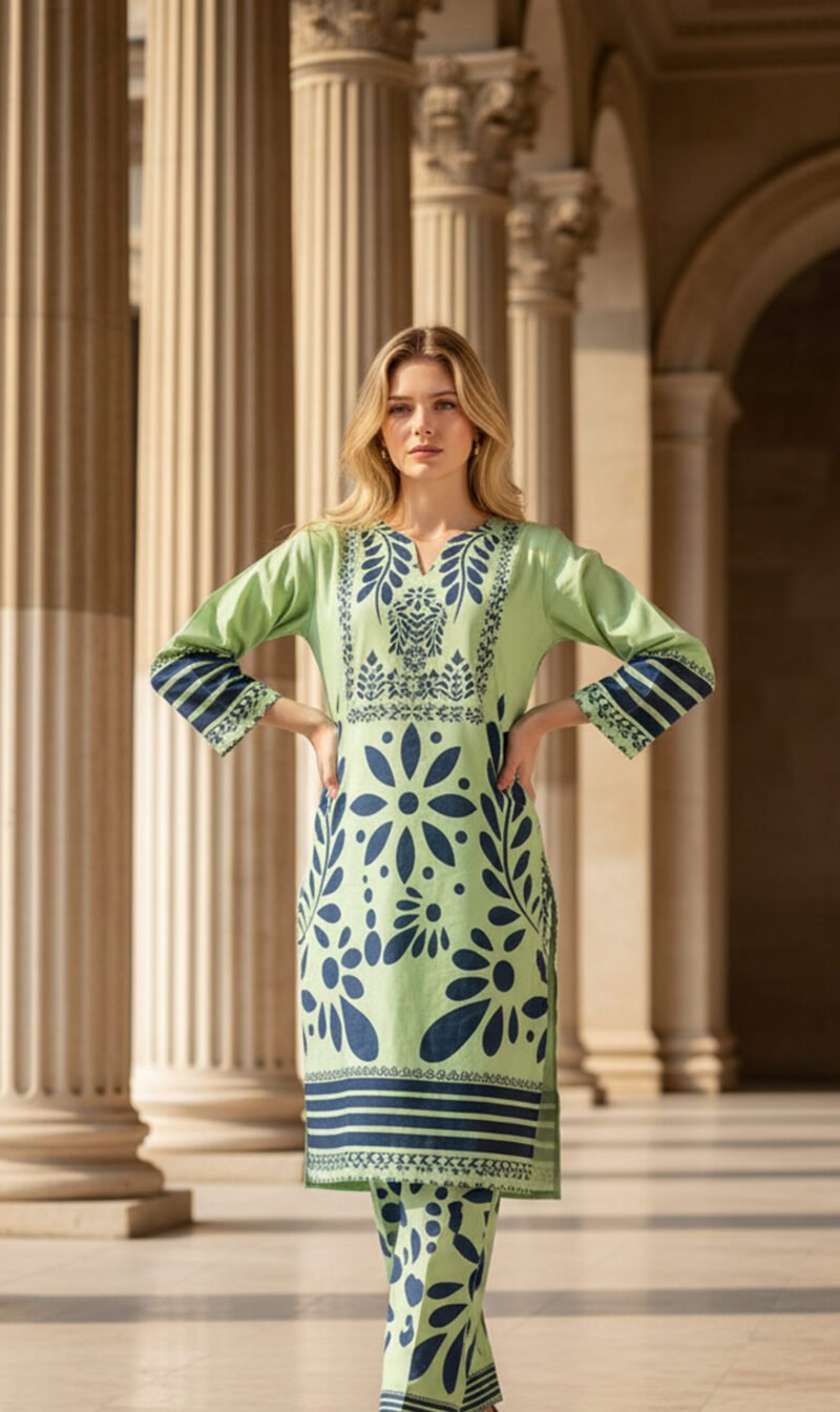 Mint Grace Modern Botanical Charm