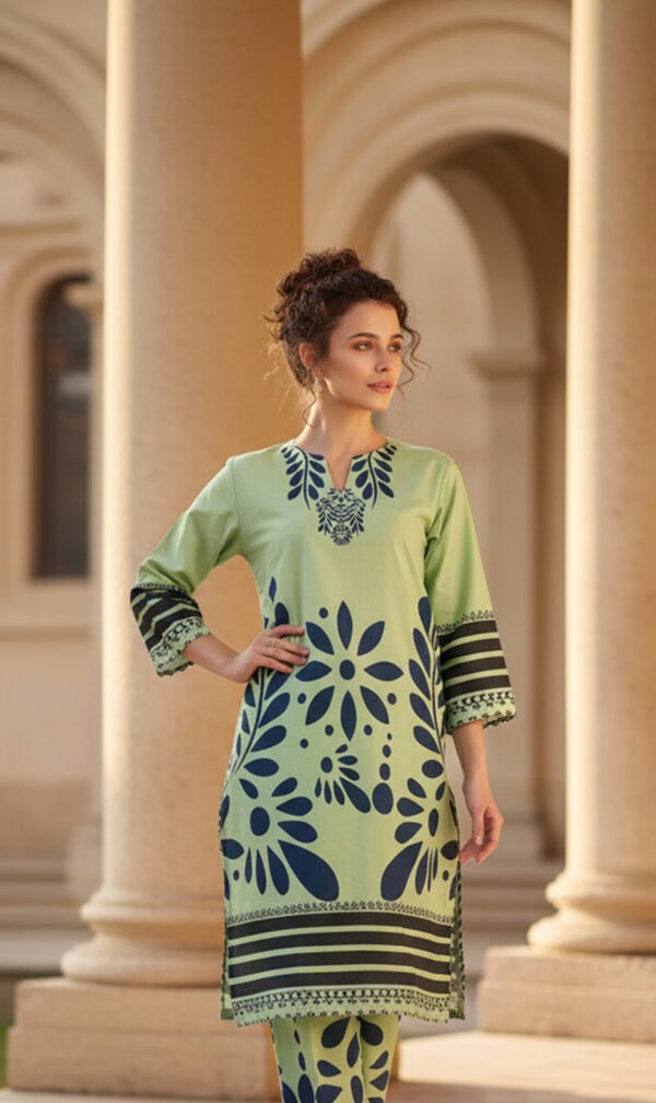 Mint Grace Modern Botanical Charm