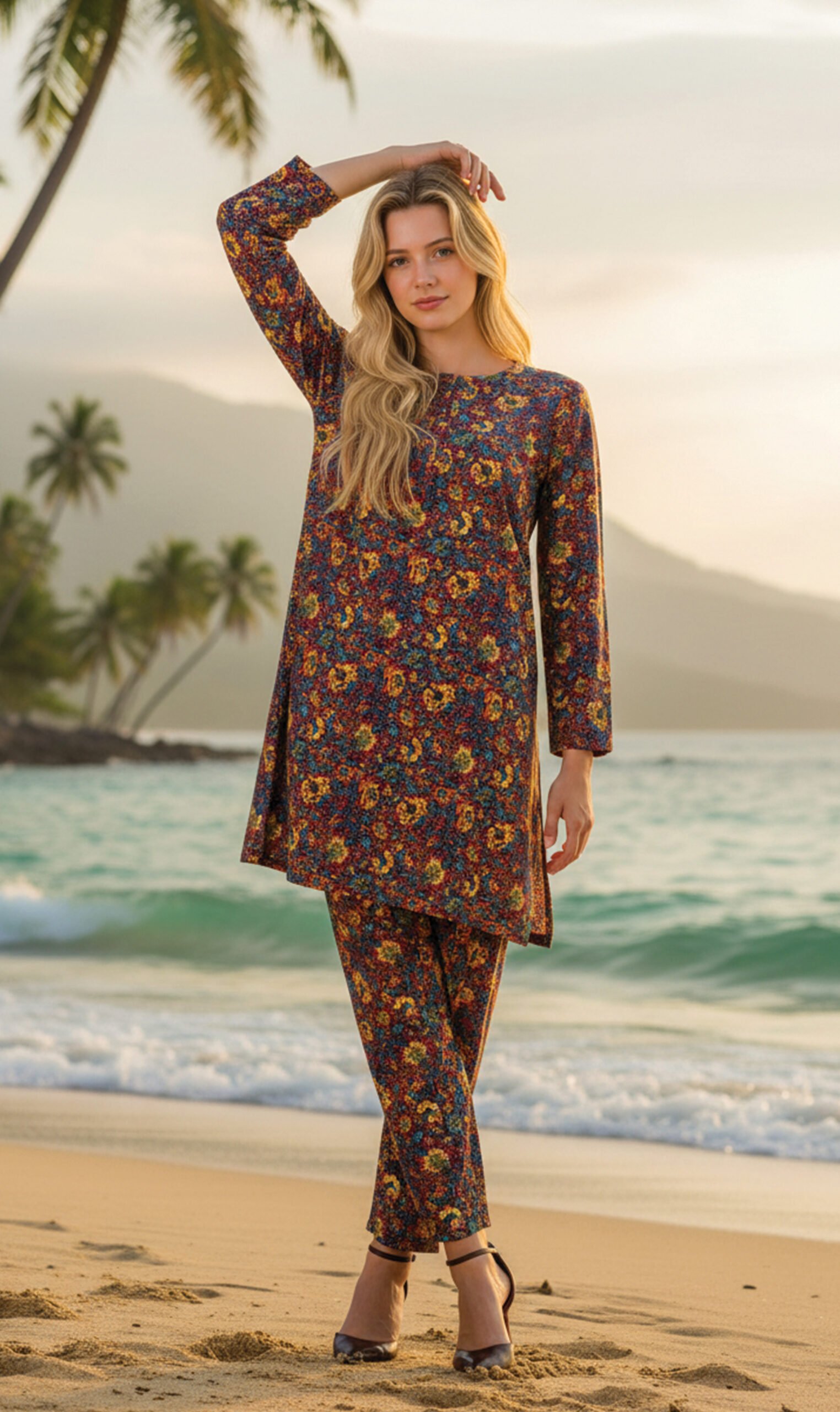 Noor-e-Shab Floral Charm