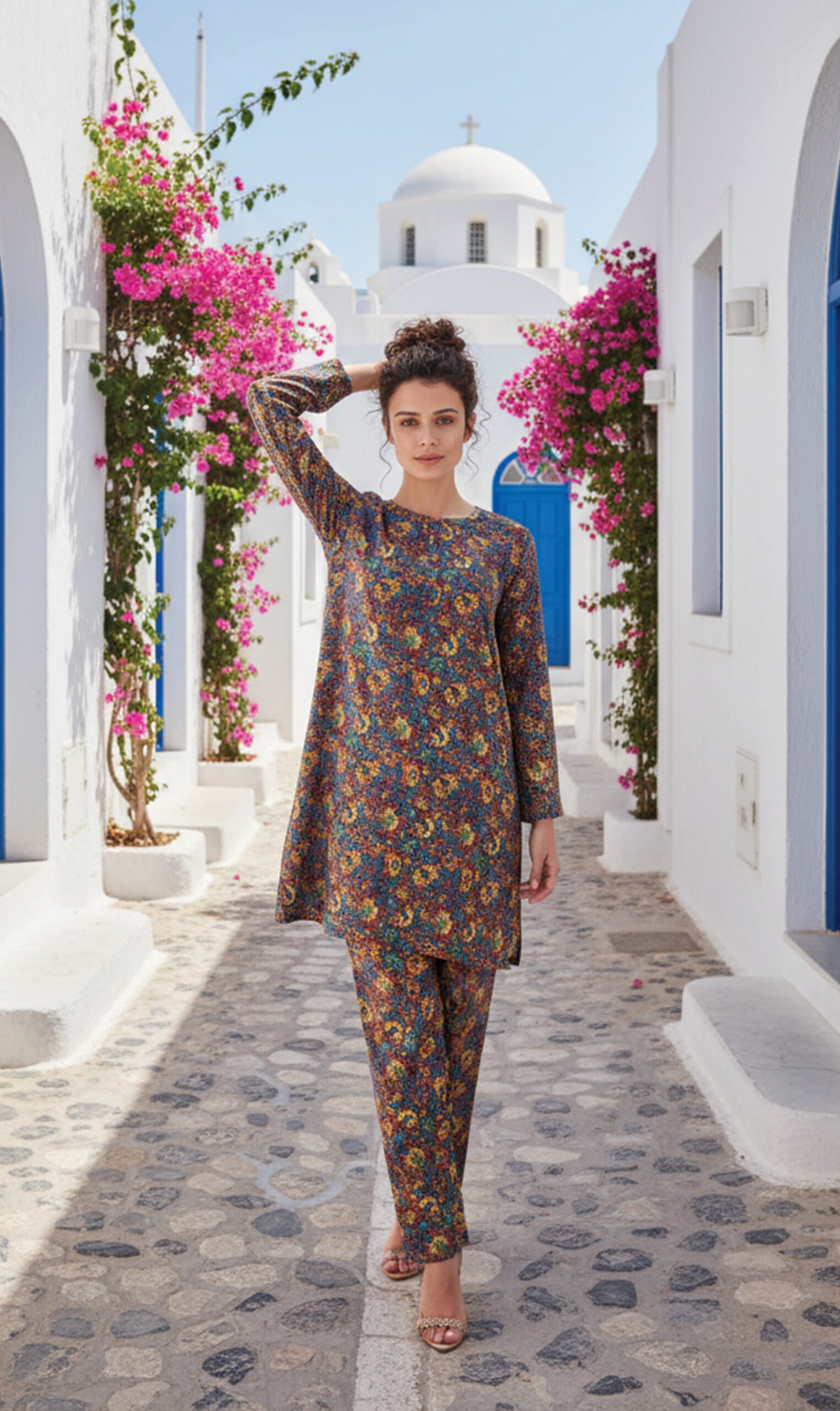 Noor-e-Shab Floral Charm