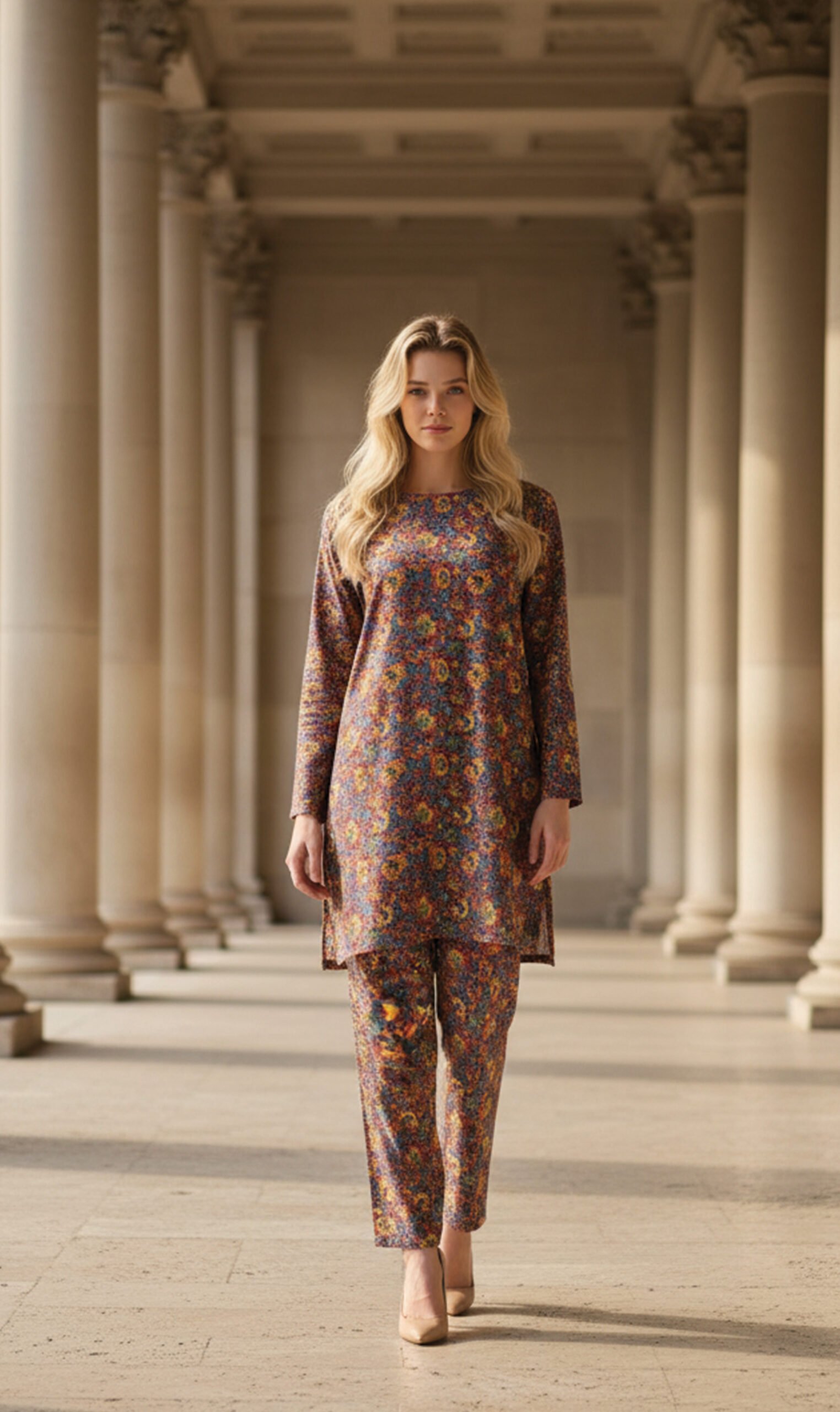 Noor-e-Shab Floral Charm