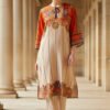 Radiant Sunset Silk Ensemble